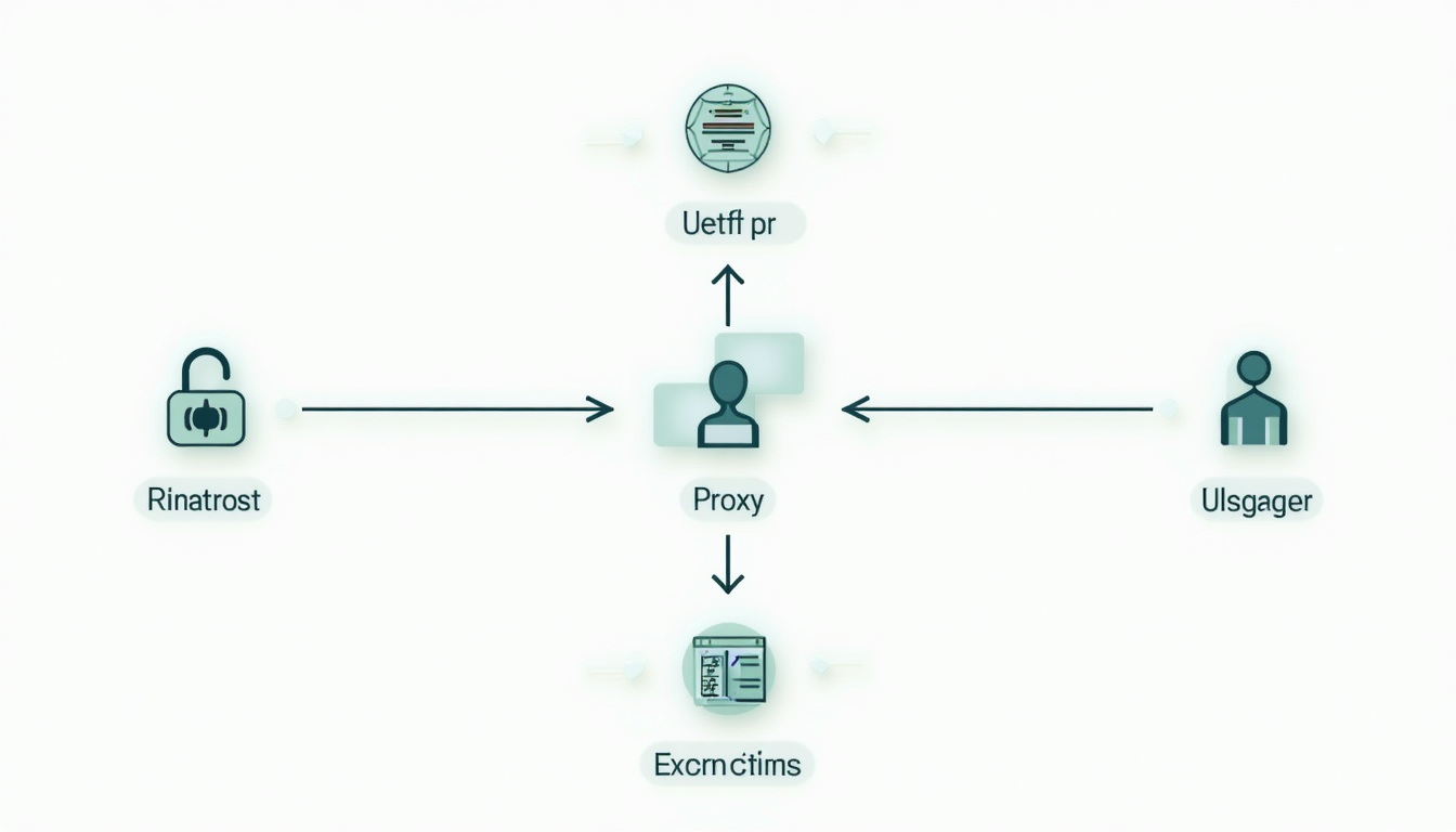代理协议与认证方式检查示意图