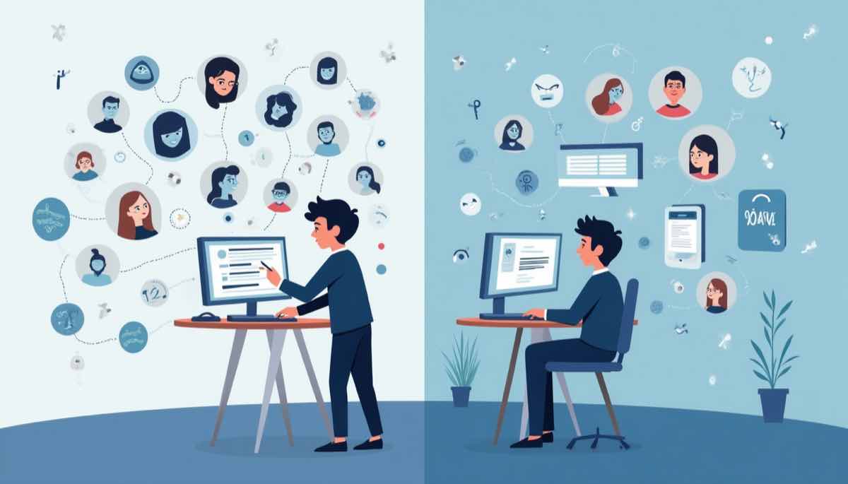 多账号风控中匿名性与一致性对比示意图